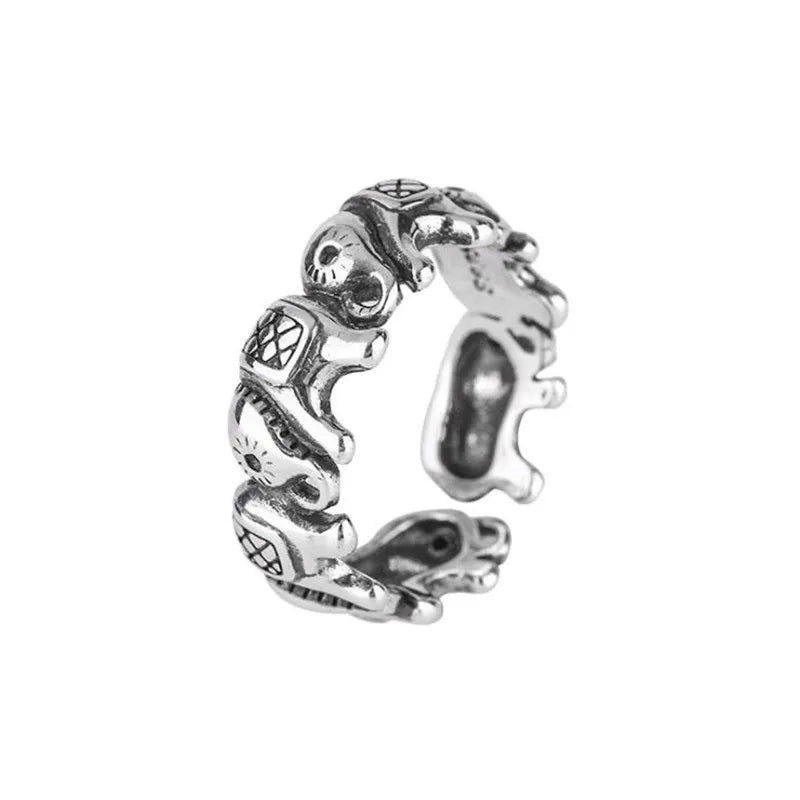 Thai Silver Animal Jewelry  Elephant
