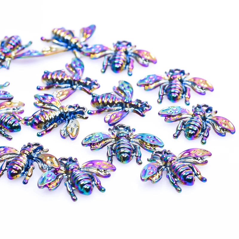 20pcs Metal Handmade Animals Pendant