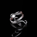 Titanium Steel Octopus Rings