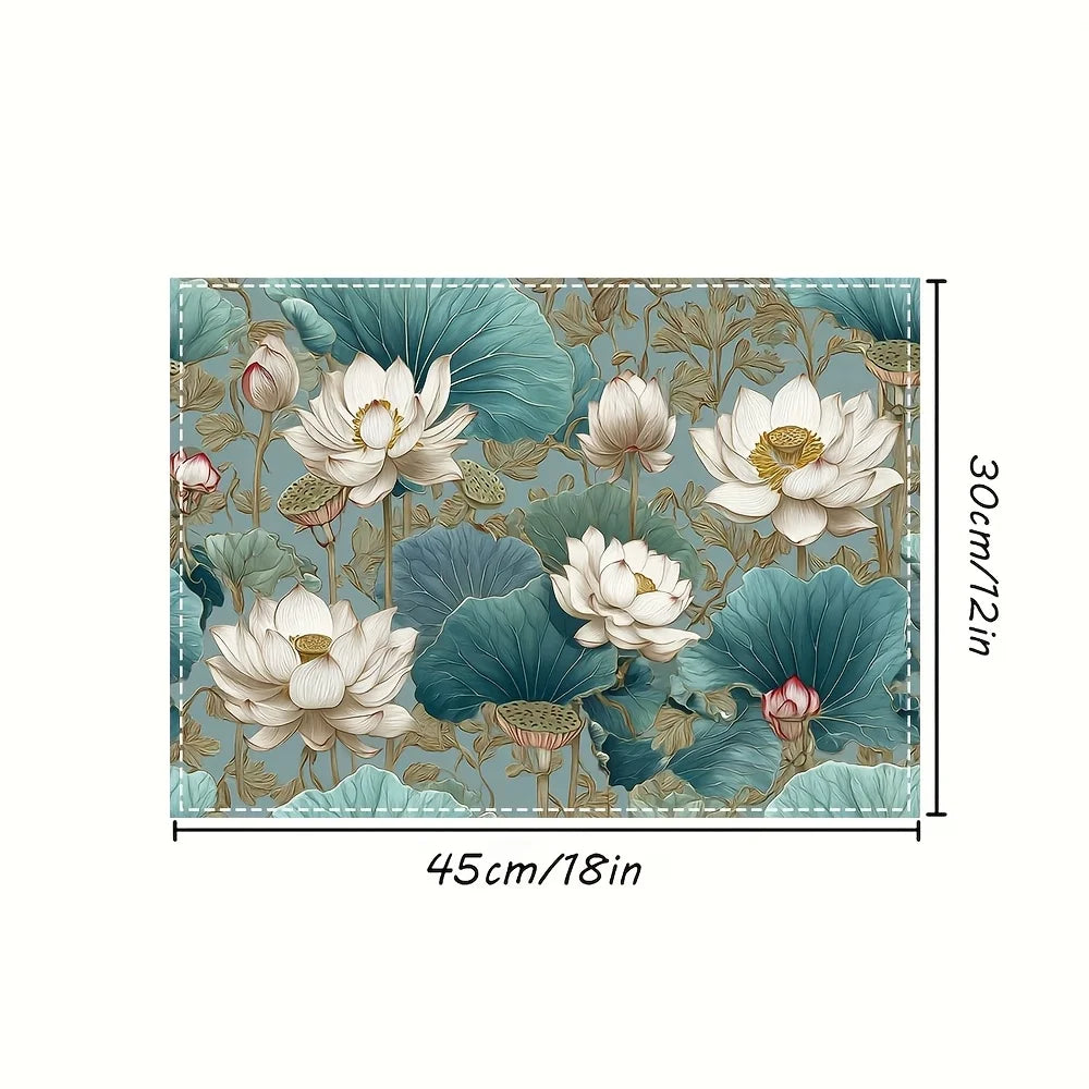 Lotus Leaf Placemats Set Of 4