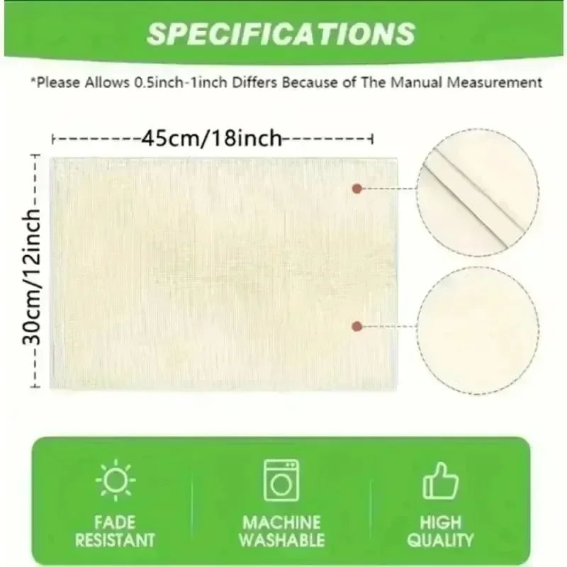 4/6pcs Flower Table Mats