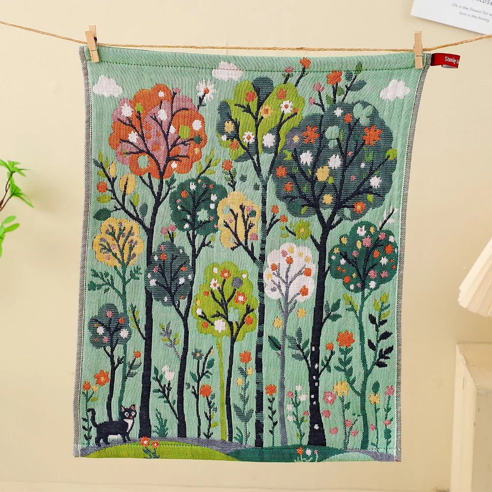 Thea Towel 4x40cm Large Hand Towel 4 Layer Cotton