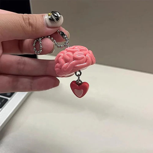 Brain  Keychain Bag Decoration