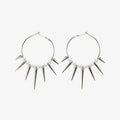 spiky hoops