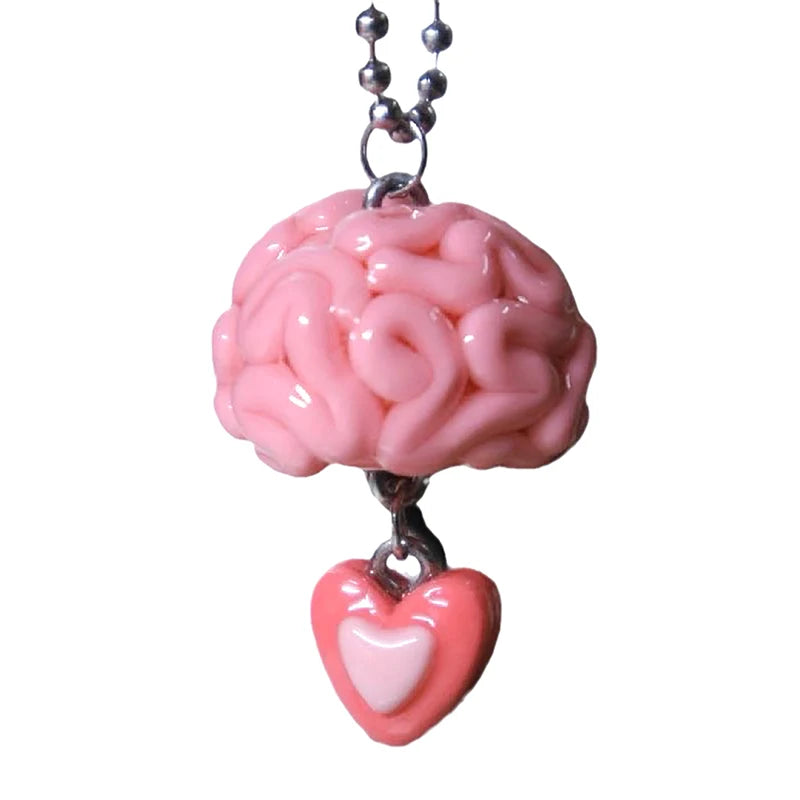 Brain  Keychain Bag Decoration