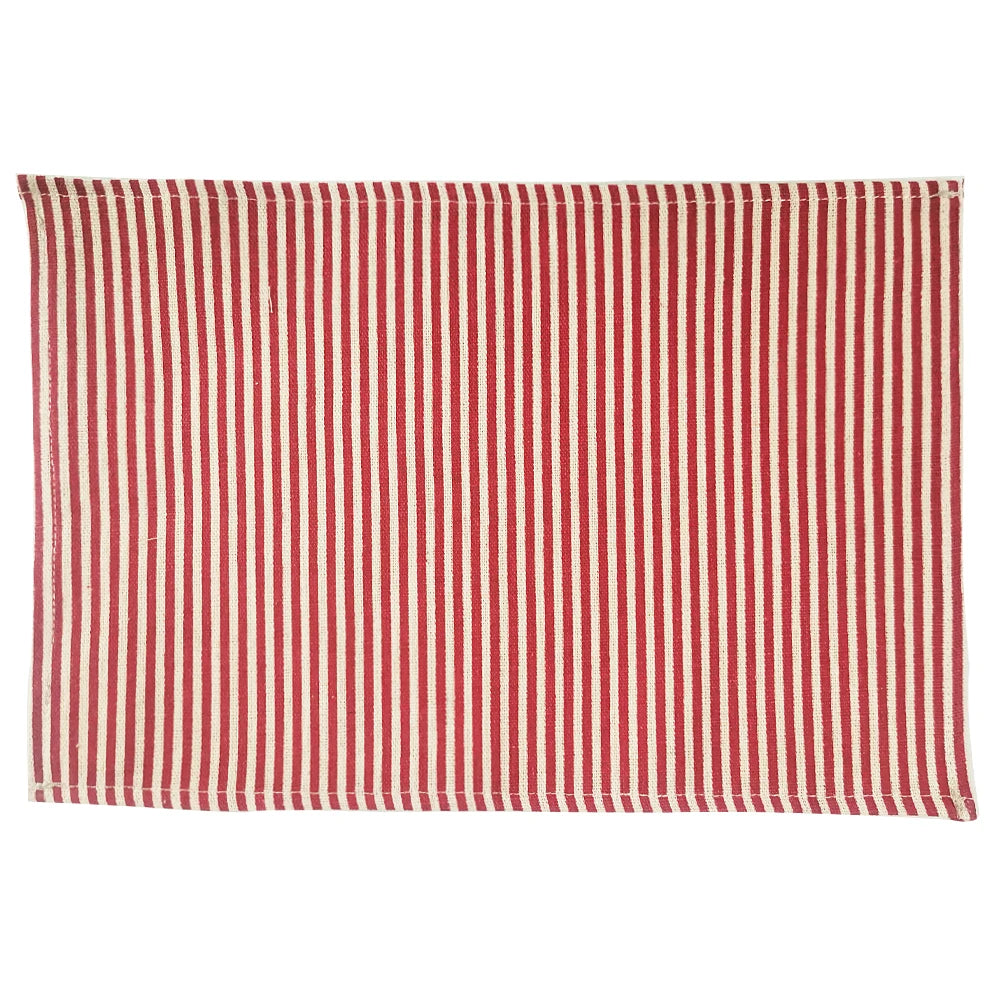 1Pc Polyester Linen Fabric Table Mats