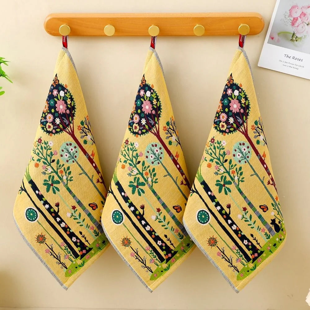 Thea Towel 4x40cm Large Hand Towel 4 Layer Cotton