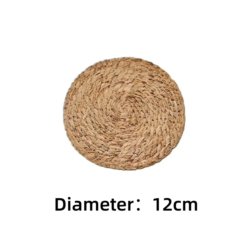 Round Handwoven Rattan Placemats