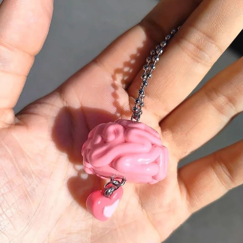 Brain  Keychain Bag Decoration