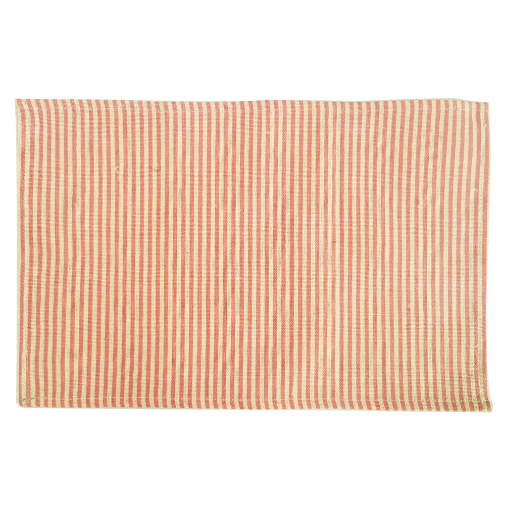 1Pc Polyester Linen Fabric Table Mats