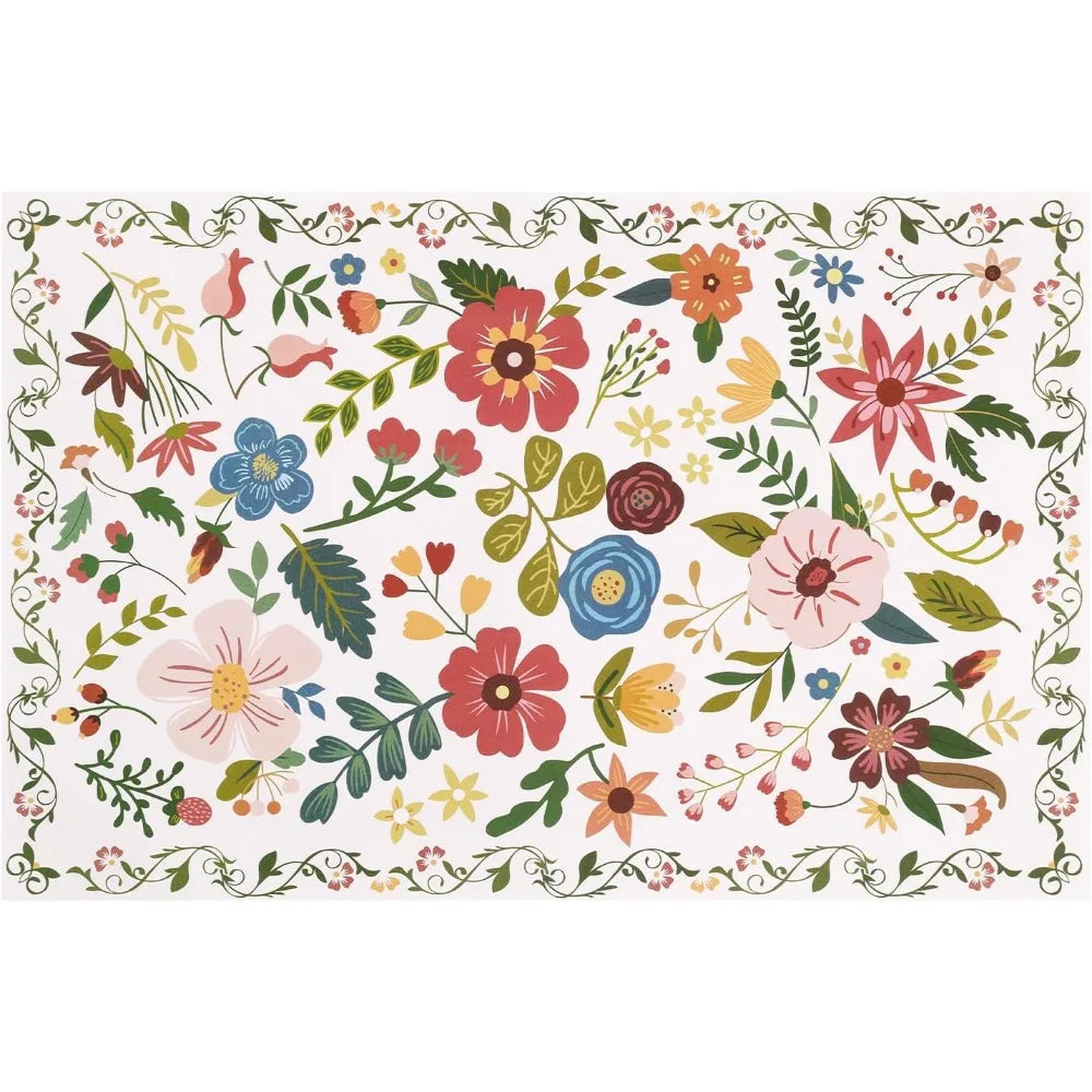 4/6pcs Flower Table Mats