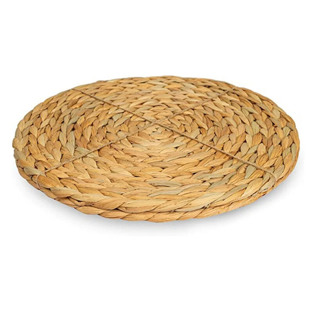 Rattan Round Natual Straw cups Mat