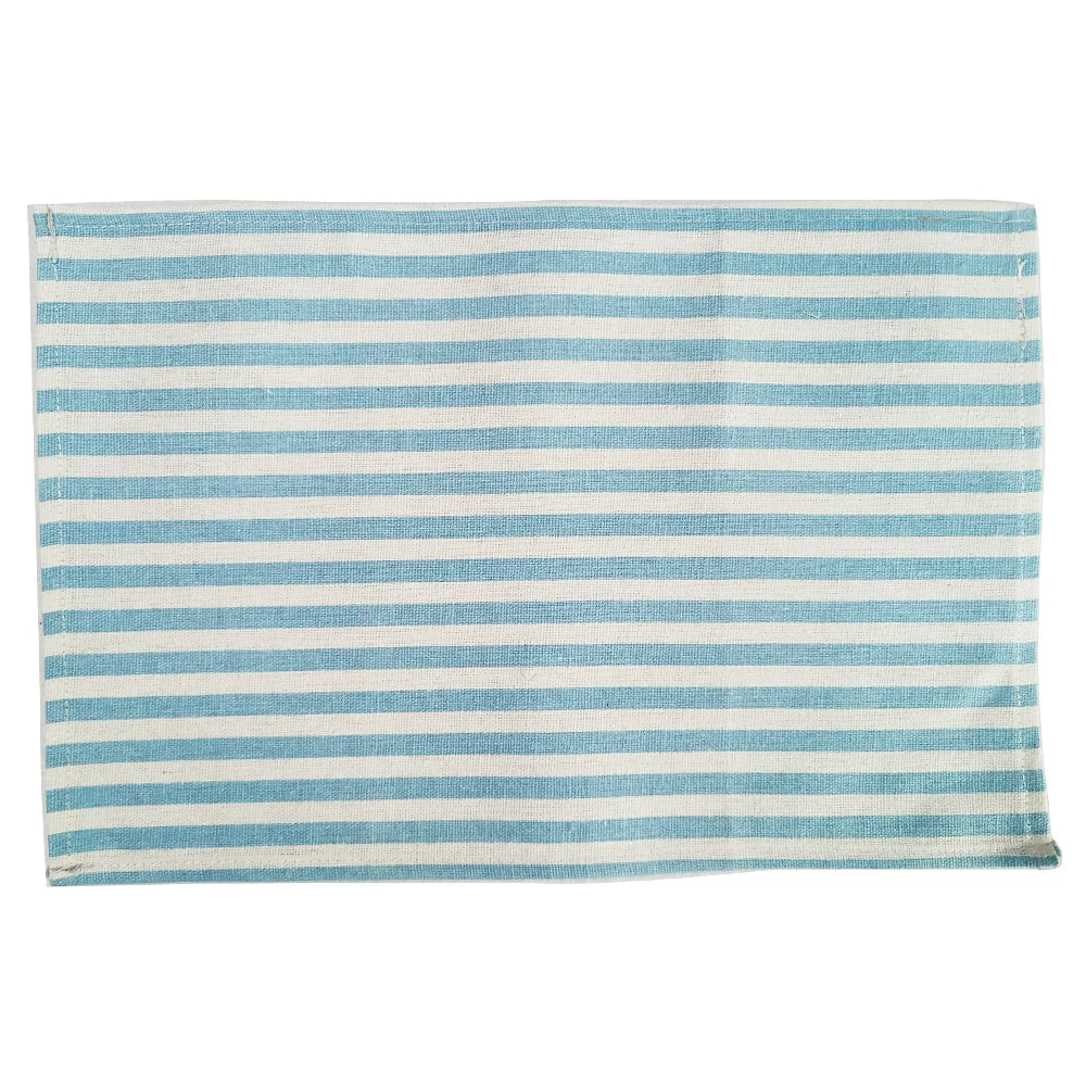 1Pc Polyester Linen Fabric Table Mats