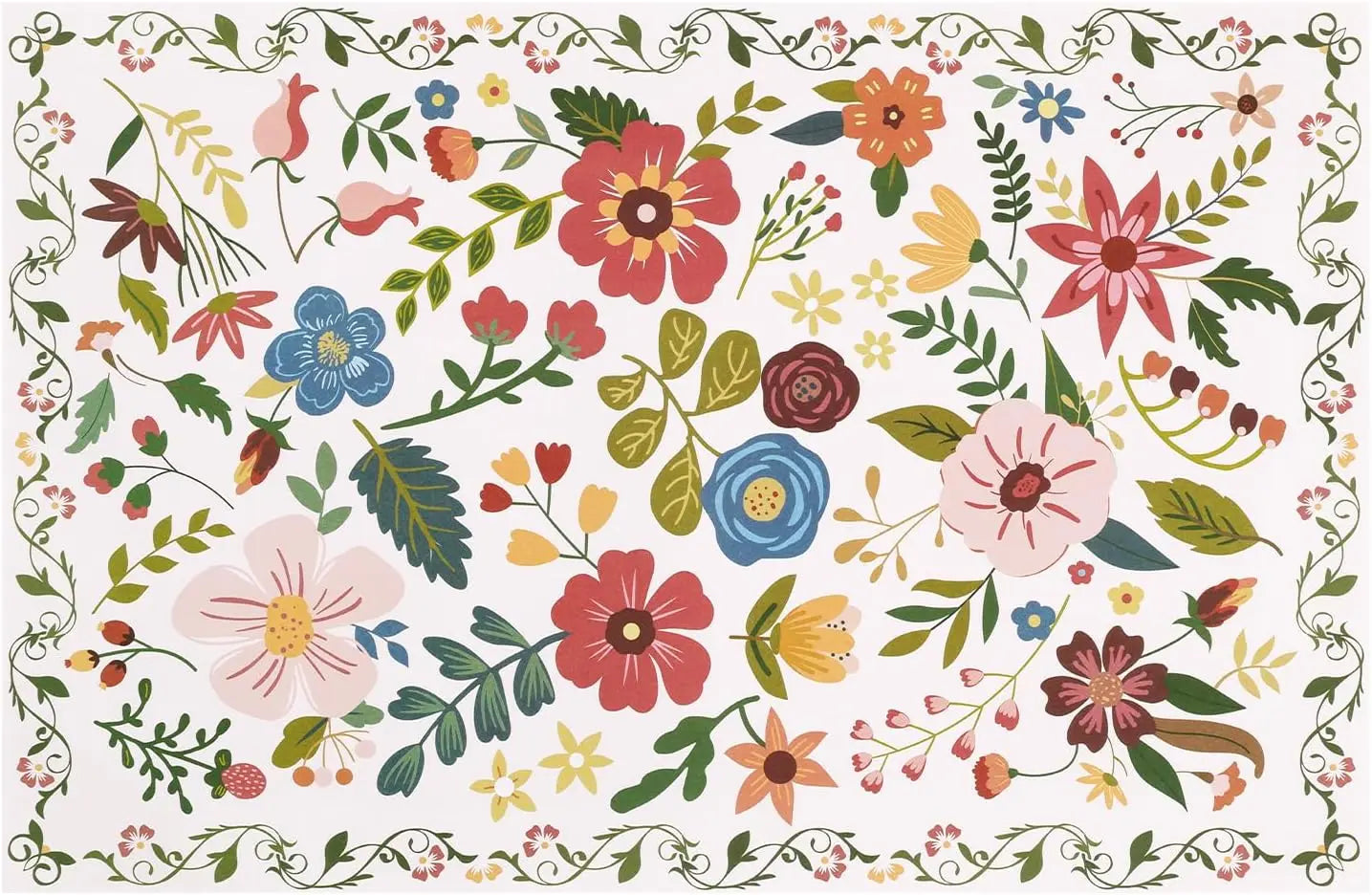 4/6pcs Flower Table Mats