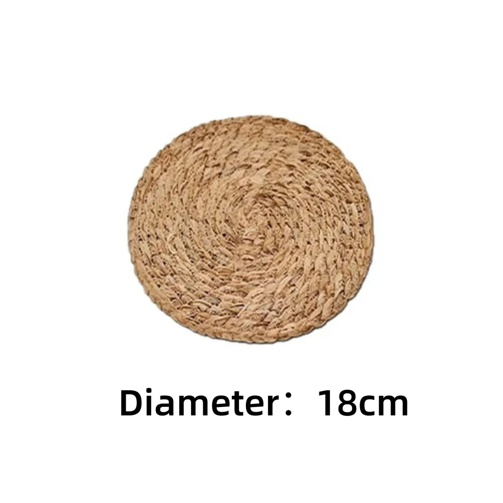 Round Handwoven Rattan Placemats