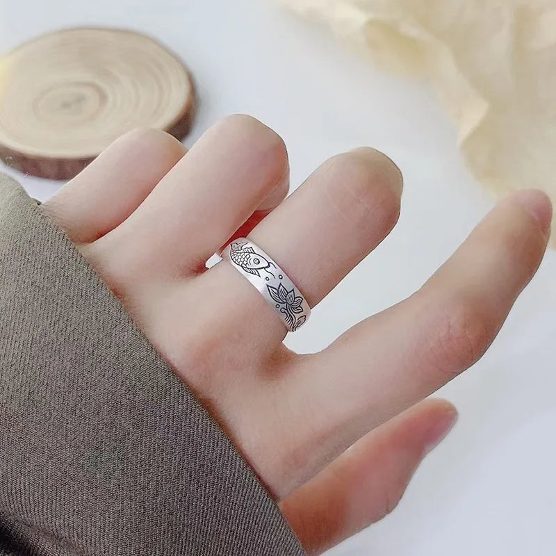 fish Shape Vintage Rings