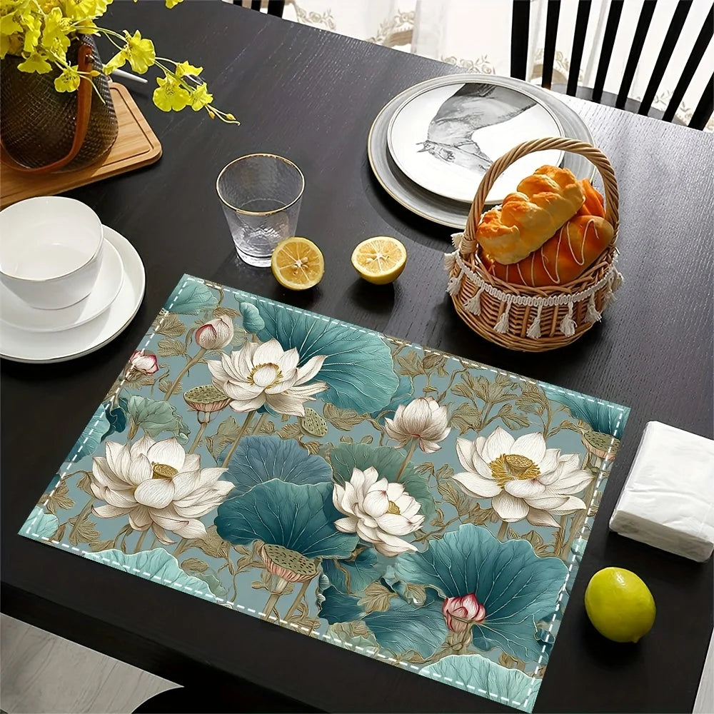 Lotus Leaf Placemats Set Of 4