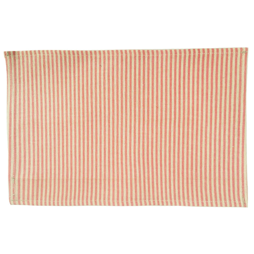 1Pc Polyester Linen Fabric Table Mats