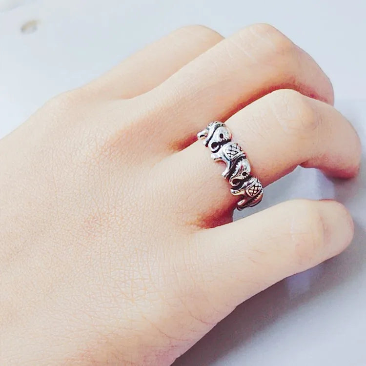 Thai Silver Animal Jewelry  Elephant