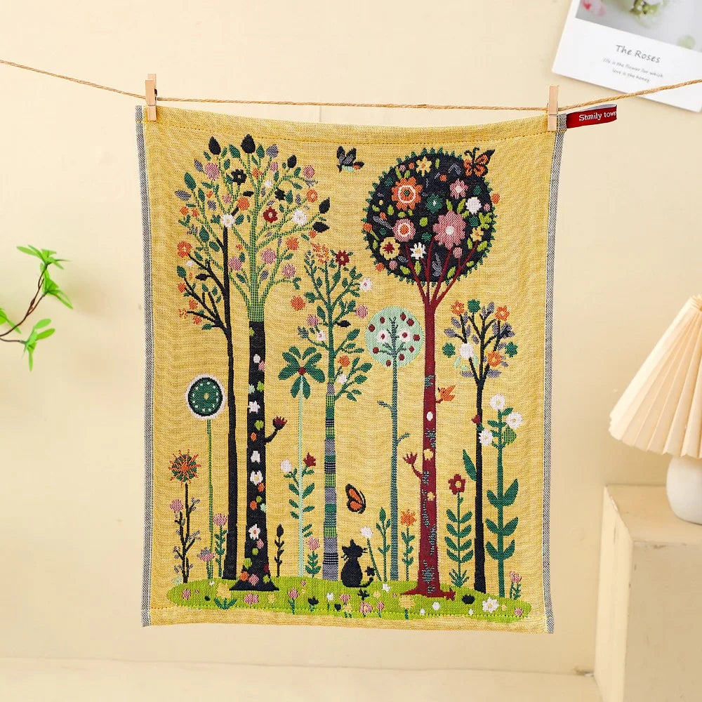 Thea Towel 4x40cm Large Hand Towel 4 Layer Cotton