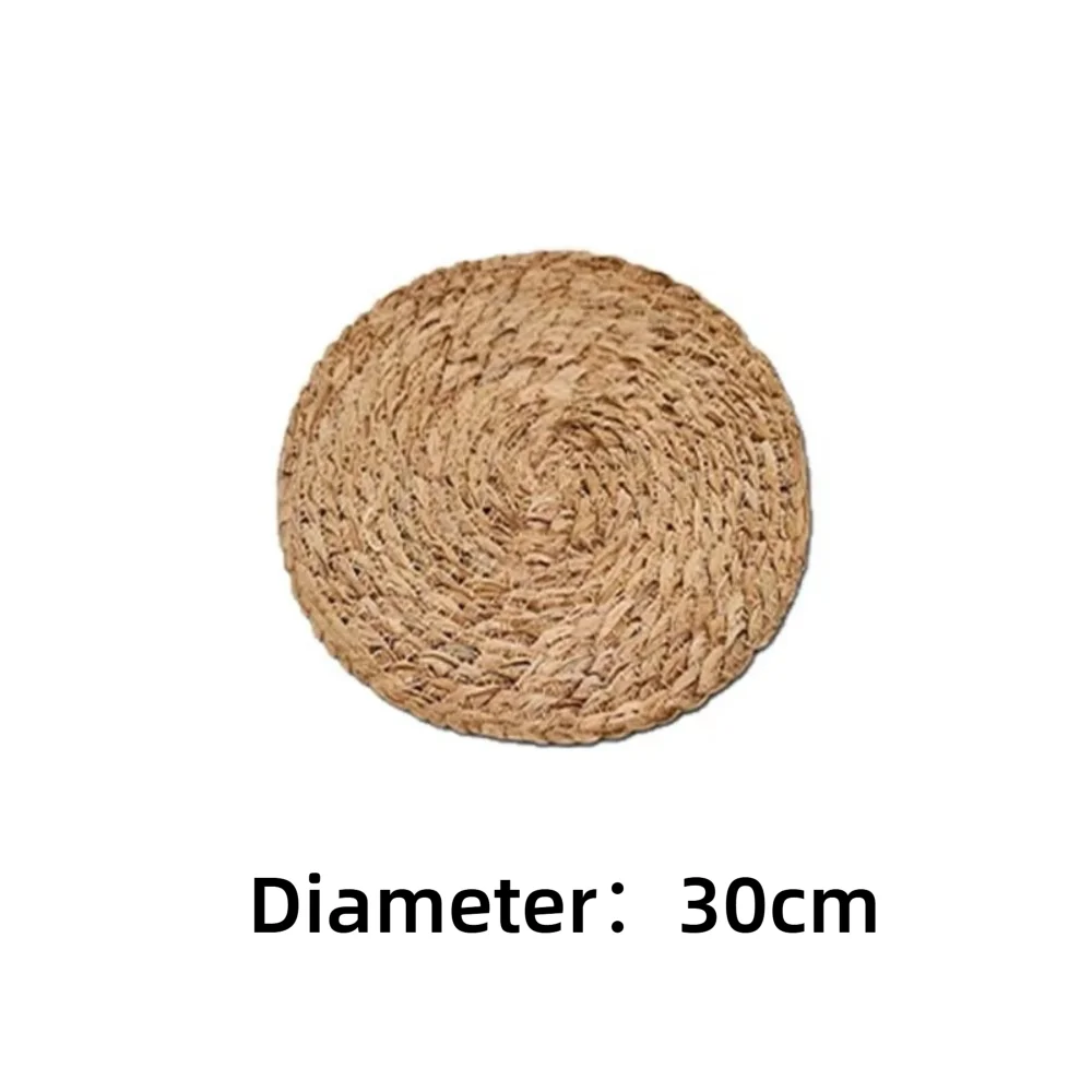 Round Handwoven Rattan Placemats