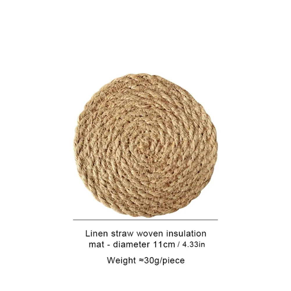 Handmade Coster For Kitchen Hemp Rope