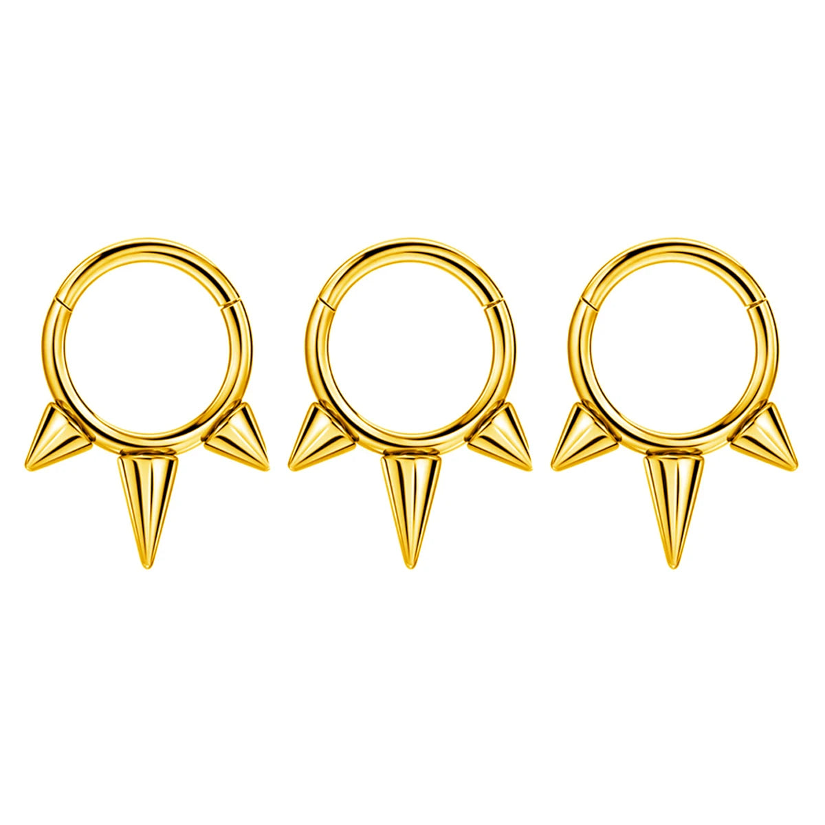spiky rings