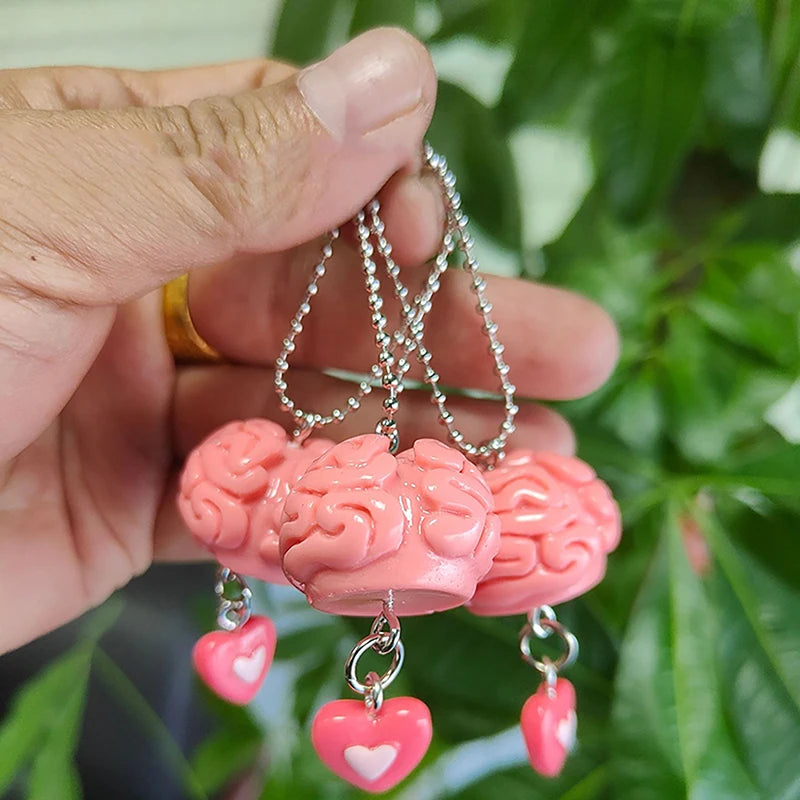Brain  Keychain Bag Decoration