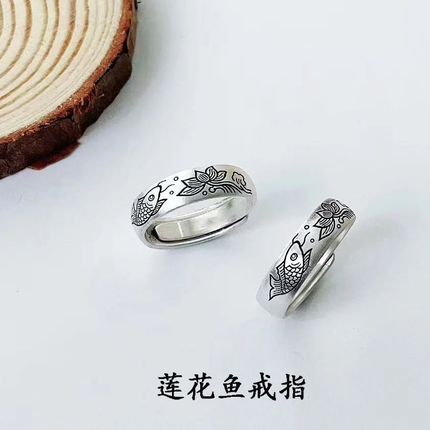 fish Shape Vintage Rings