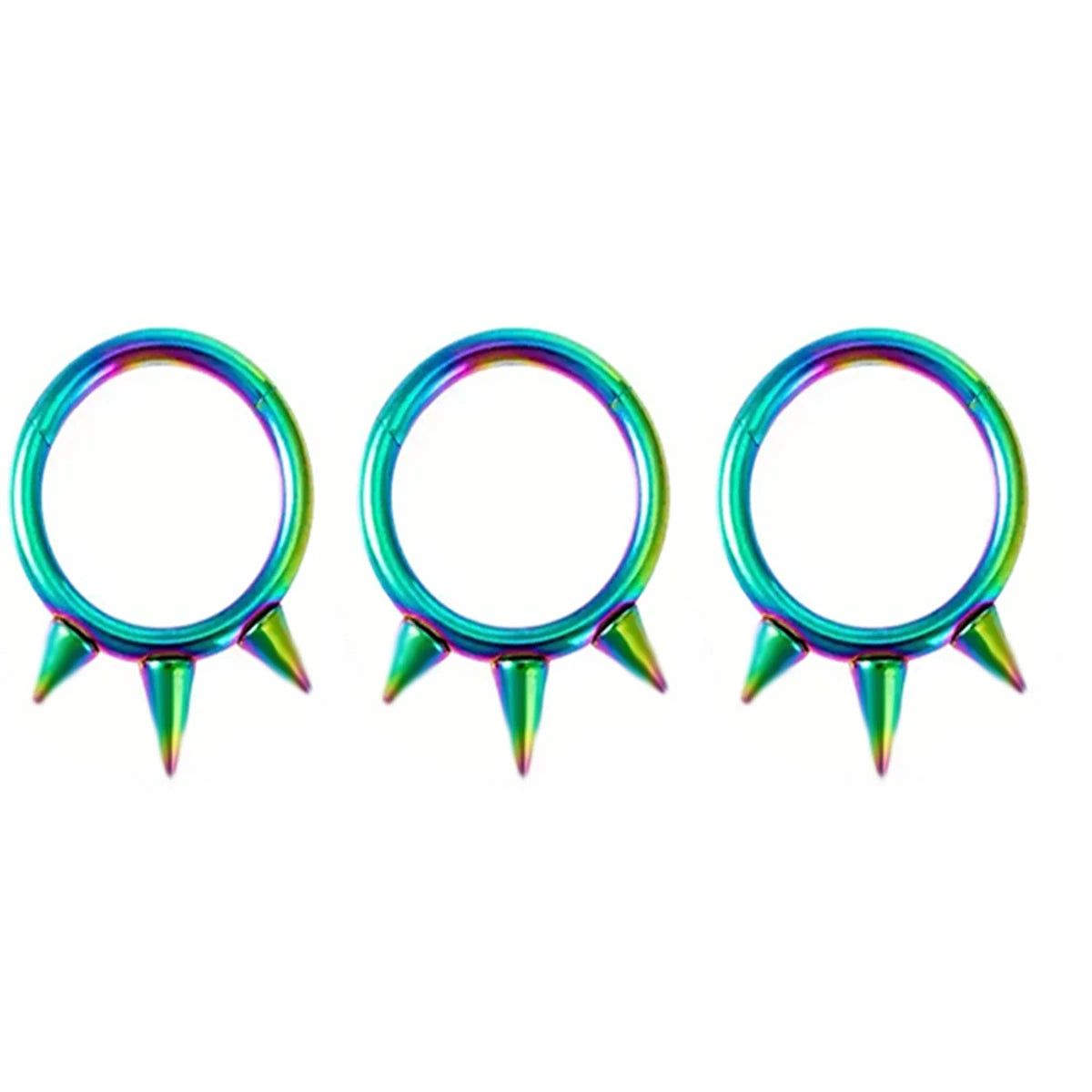 spiky rings