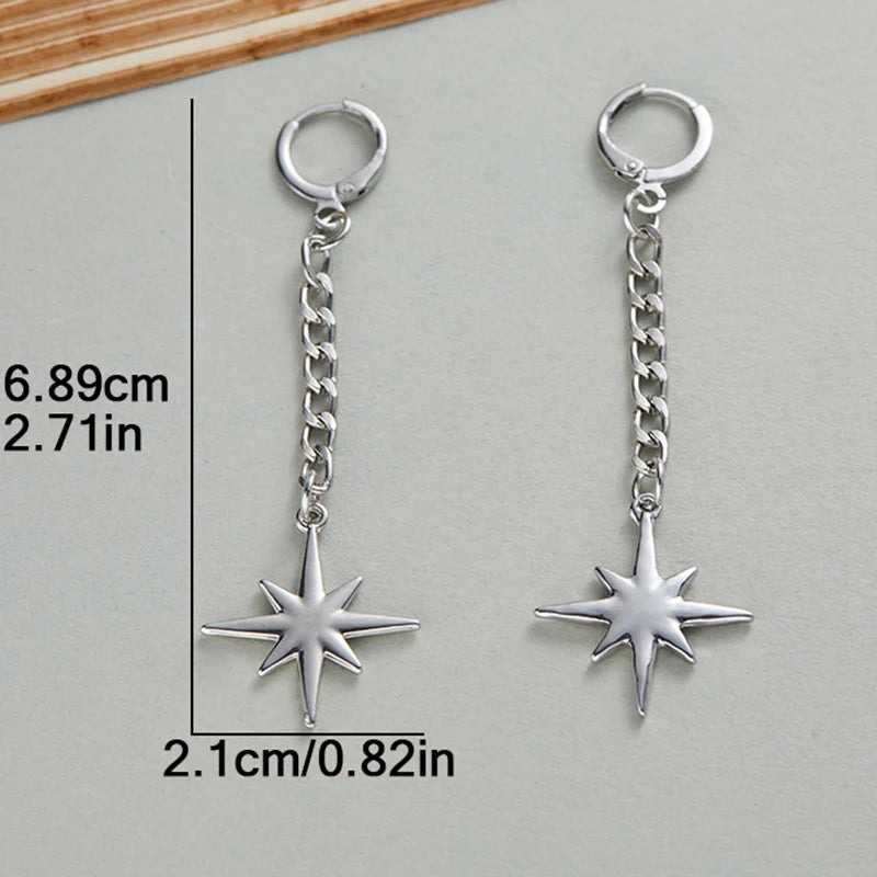 Octagonal Earrings