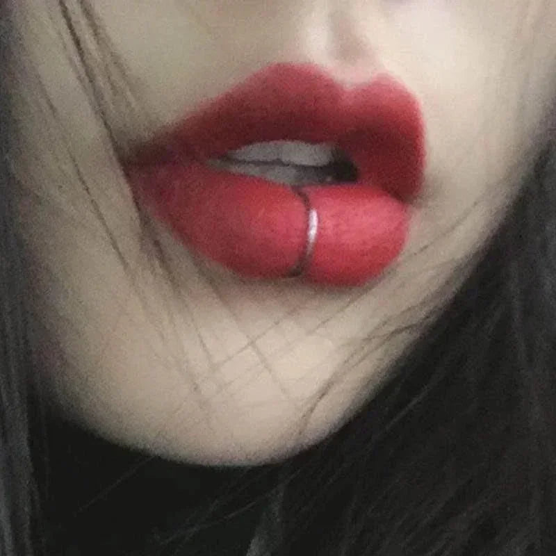 sexy faux lip ring