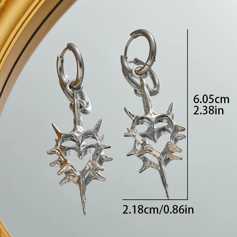 Octagonal Earrings