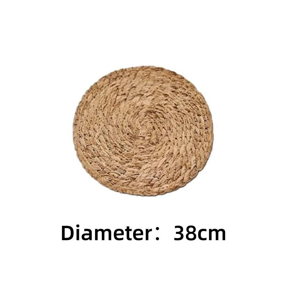 Round Handwoven Rattan Placemats