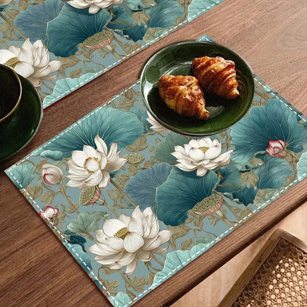 Lotus Leaf Placemats Set Of 4