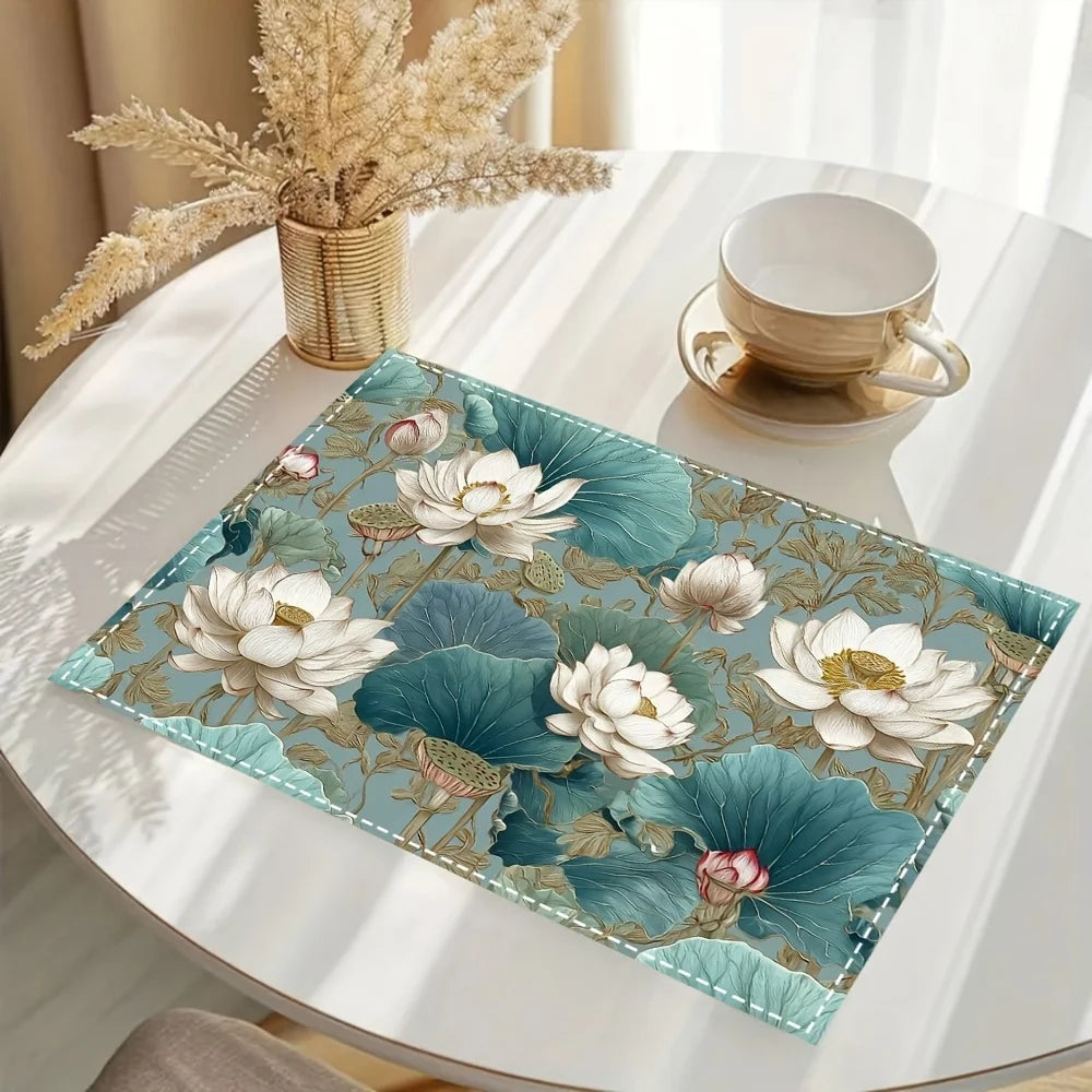 Lotus Leaf Placemats Set Of 4