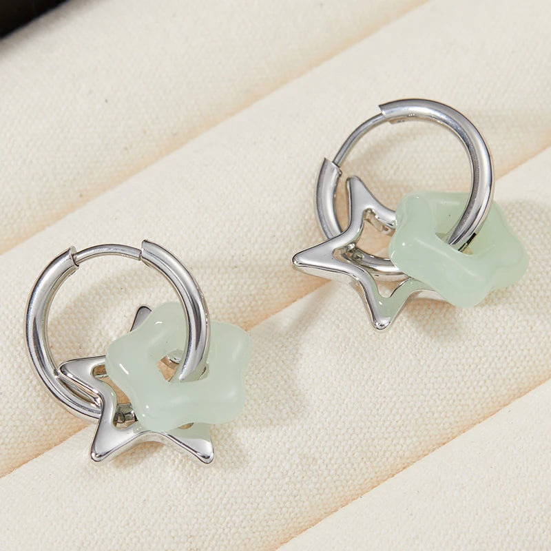 Octagonal Earrings