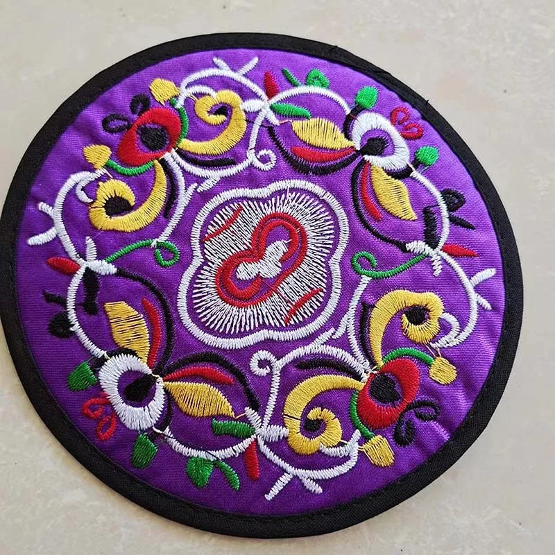 1pc Coasters,  Floral Fabric Coasters Teacup Mat